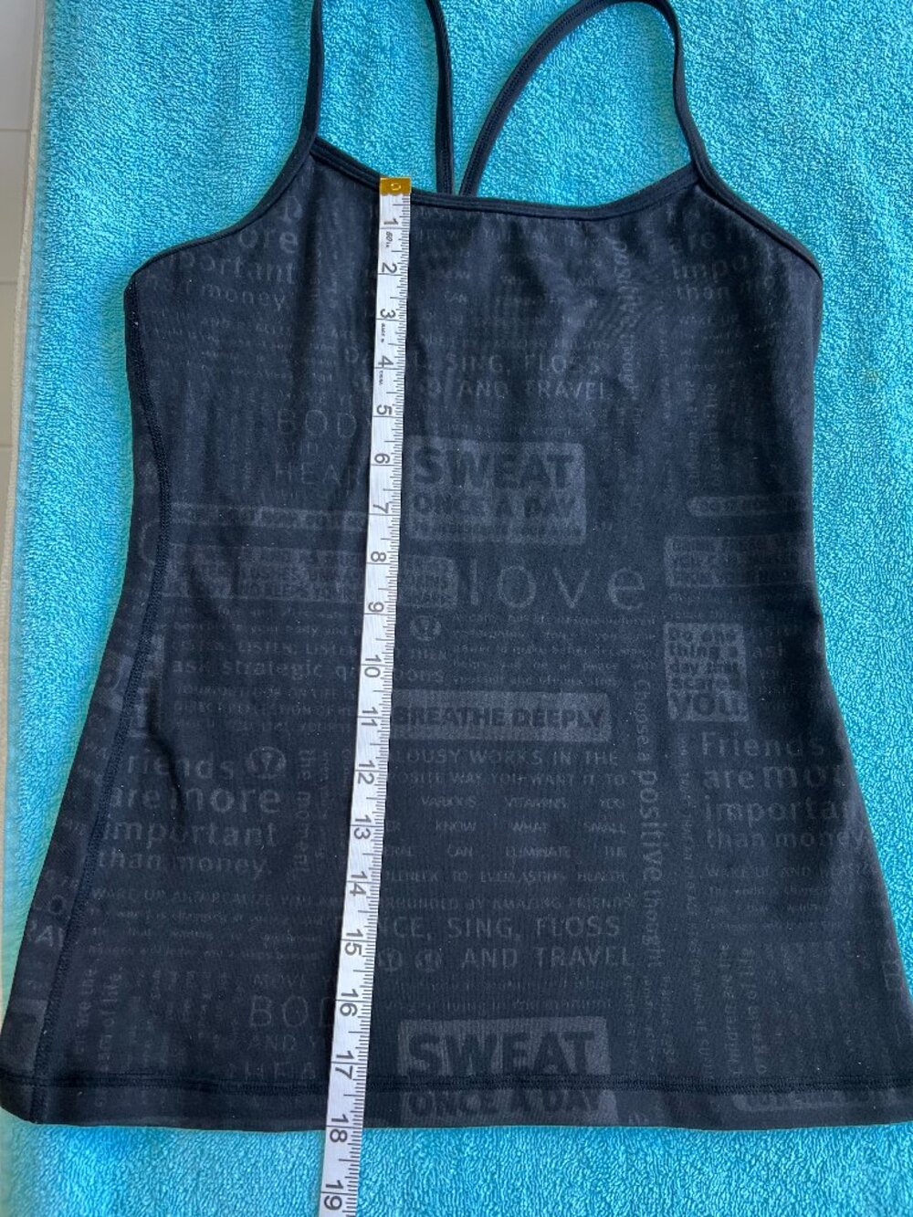 Lululemon black tanktop